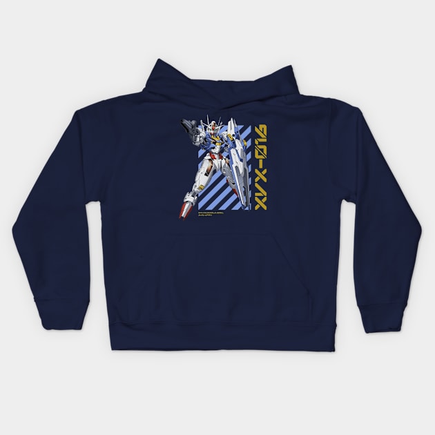 Gundam Aerial Kids Hoodie by Shapwac12